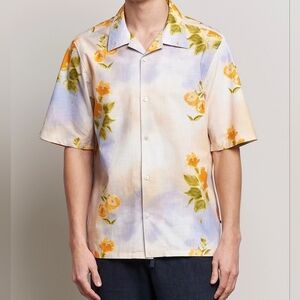 NN07 No Nationality Men's Ole Shirt Tropical Size L NEW